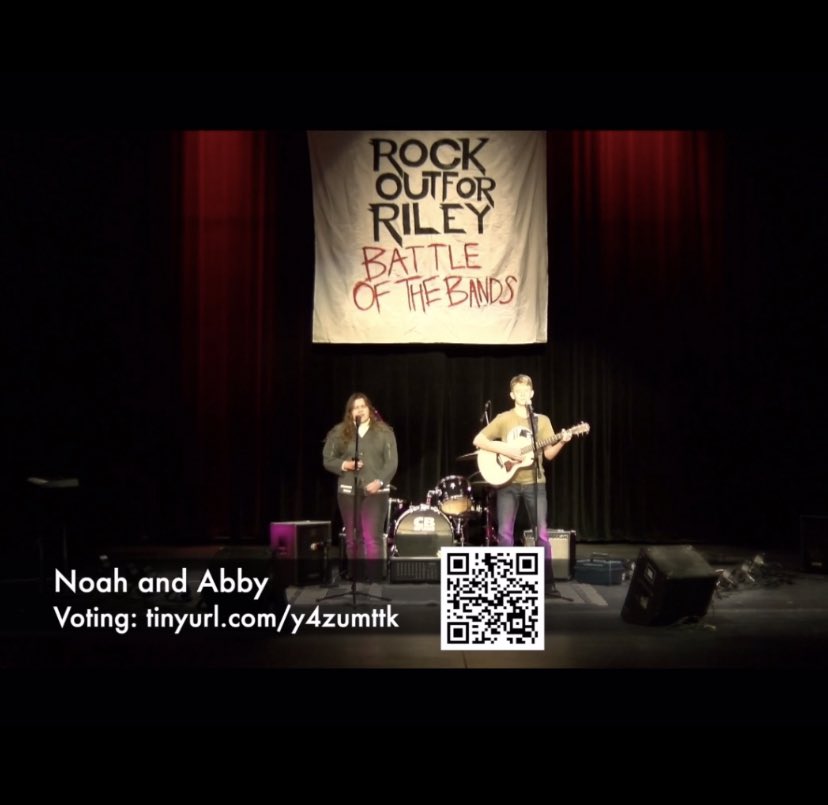 WHS Dance Marathon Battle of the Bands was a blast! Thanks for voting for us! #whsdm #ftk #music #botb #2020 #whs #abbyandnoah #carmelmusicacademy