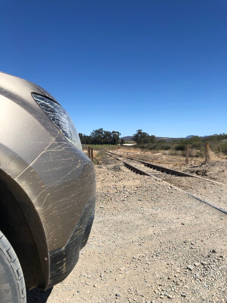 SpikeTheCarGuy's tweet photo. Day 5: Last leg was a pretty easy drive into Aurora. Total trip was 1700km (900km on dirt) - @Renault_SA Duster was always comfortable &amp; capable; did 5,4l/100km.

Full story, pics &amp; route details:
https://t.co/XFFY5XTAL6

#renaultduster
#roadtrip
#5DayTest
#EatSleepDriveRepeat https://t.co/ZHZKRJB5Sa