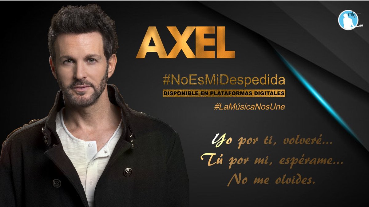 AxelFansTucuman's tweet photo. #NoEsMiDespedida de @AxelOficial ya está disponible en todos lados! 💙
YouTube: https://t.co/URKXvy03gc
Spotify: https://t.co/0V3lPAKmxM https://t.co/R6IwT13bfz