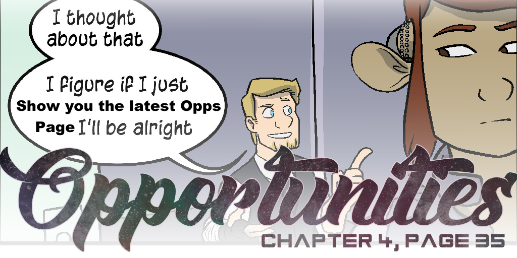 Elliwiny's tweet image. TODAY ON OPPORTUNITIES!
Jack manages to not make an ass of himself... this time.
🎄opportunitiesinspace.com/comic/marley35/
