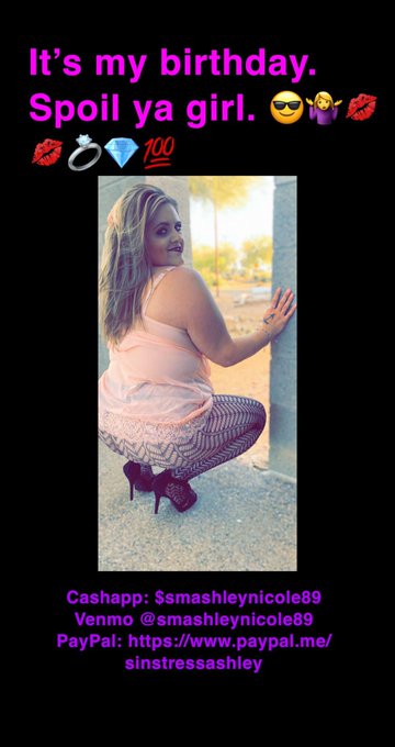 It&rsquo;s my birthday. Spoil me. #birthday #birthdaygirl #birthdaybitch #spoilme #gift #HappyBirthday #BirthdayWishes<a href="/tag/birthday"class="tags">#birthday</a><a href="/tag/birthdaygirl"class="tags">#birthdaygirl</a><a href="/tag/happybirthday"class="tags"><span>#happybirthday</span></a><a href="/tag/gift"class="tags"><span>#gift</span></a><a href="/tag/spoilme"class="tags"><span>#spoilme</span></a><a href="/tag/birthdaywishes"class="tags"><span>#birthdaywishes</span></a>