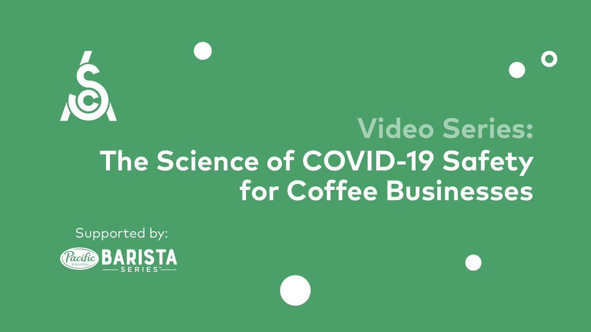 Have you already watched The Science of COVID-19 Safety for Coffee Businesses? Filled with scientific information about airborne disease transmission, and featuring safety recommendations for cafes, you can watch it here: bit.ly/3gi6xD8