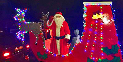 Santa comes to Hitherwood tomorrow from 5pm.

WE ARE SORRY THAT COVID RULES MEAN THAT SANTA IS NOT ALLOWED TO STOP, OR HAND OUT GIFTS. LIONS ELVES WILL NOT BE KNOCKING ON YOUR DOOR.   www.cranleighlions.og for route timings and on-line donations