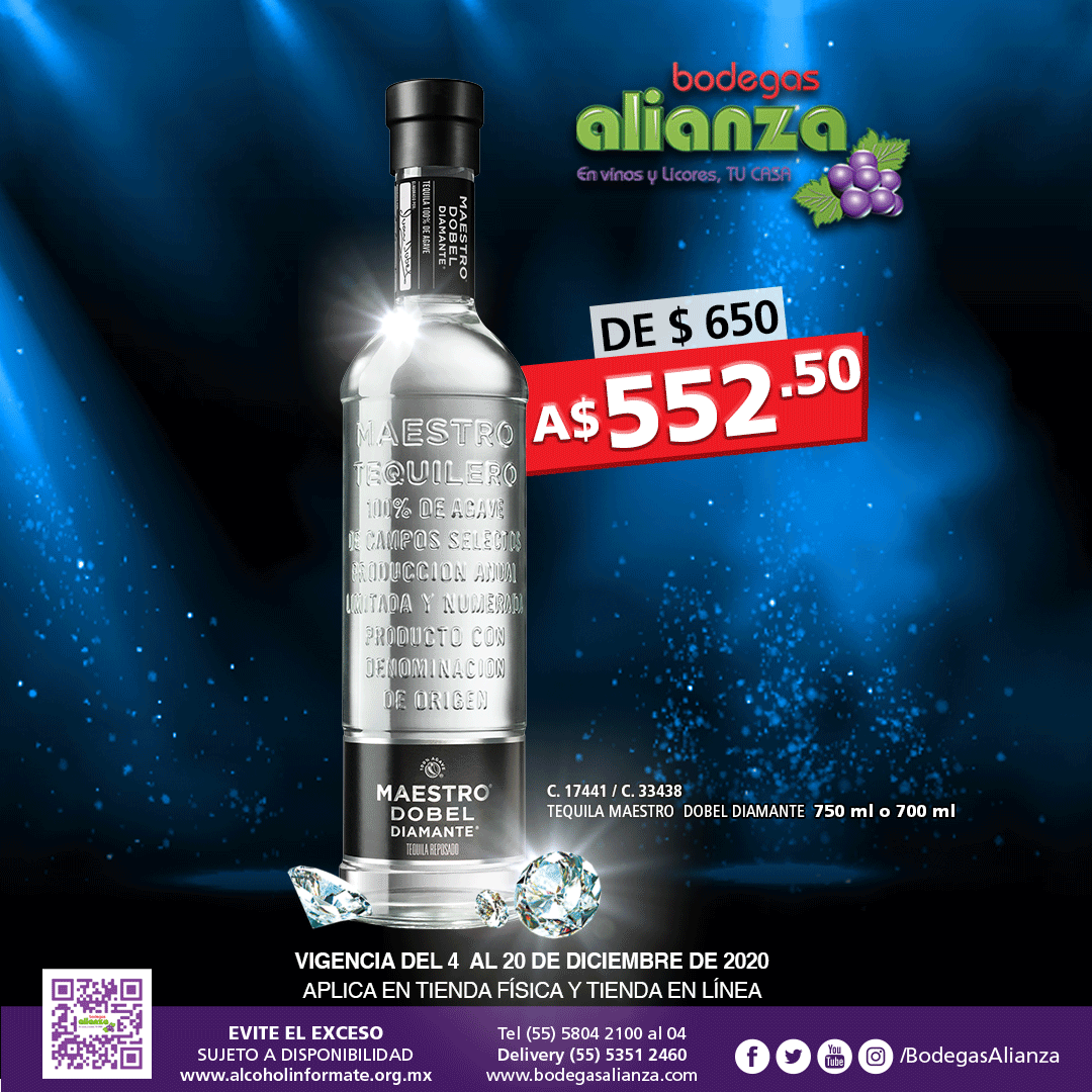 Precio Tequila Maestro Dobel Diamante Reposado Prices Clearance
