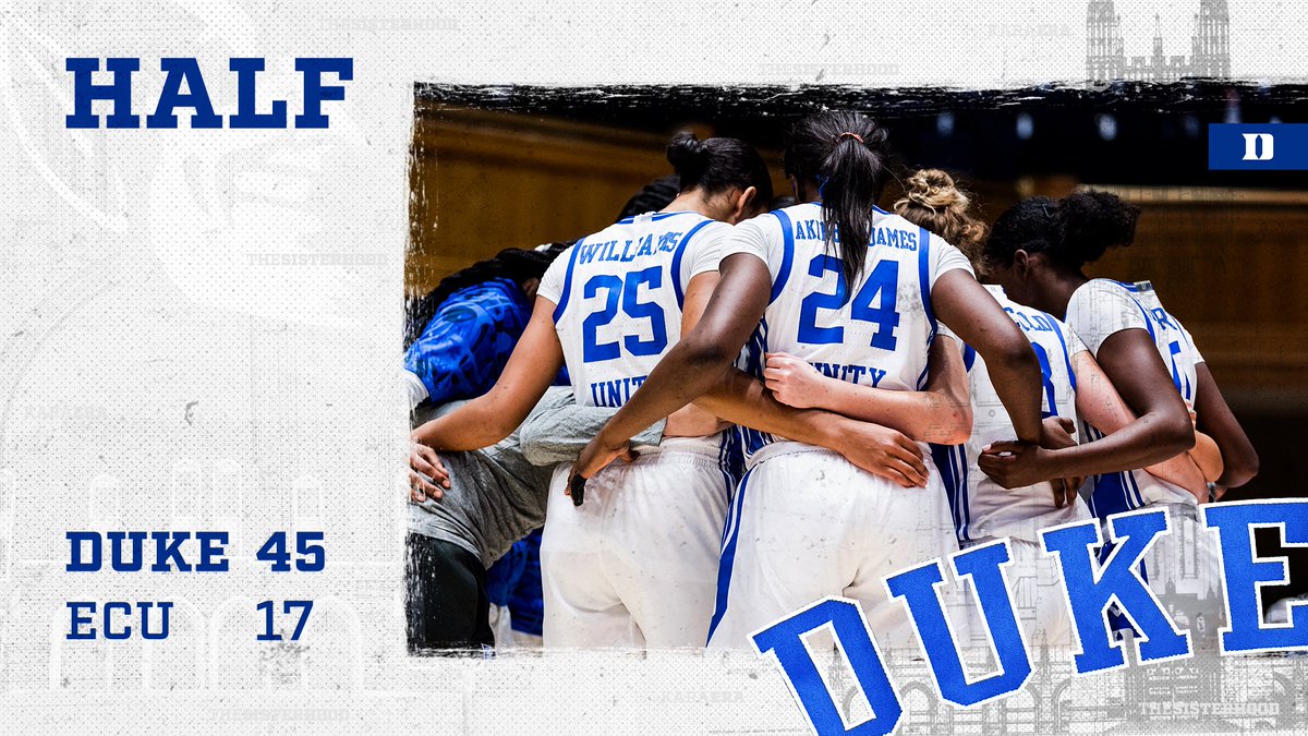 DukeWBB's tweet photo. HALF 👀

FG%
😈 57%, ☠️ 26%

REB
😈 27, ☠️ 7

AST
😈 13, ☠️ 1 https://t.co/QCoEztKfbj