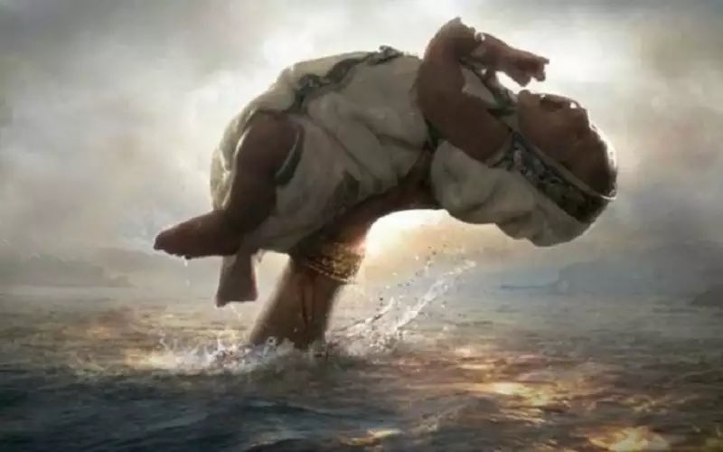 Jisung as Mahendra bahubali as kid