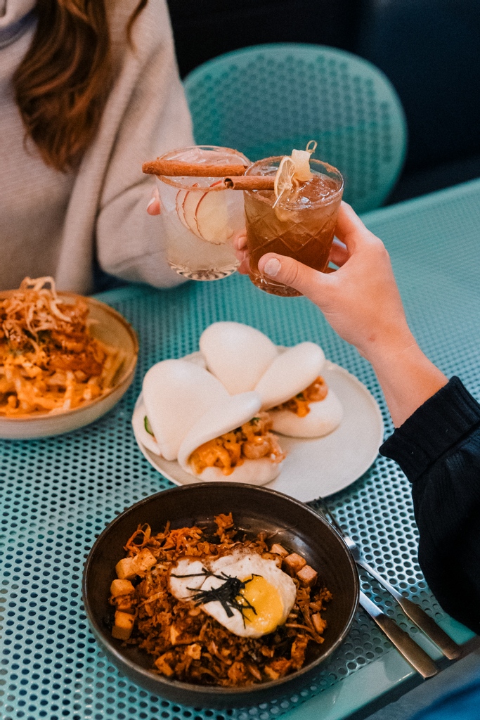 Cheers to getting out of the house!🥂🌮⁠ #TaikoCanteen