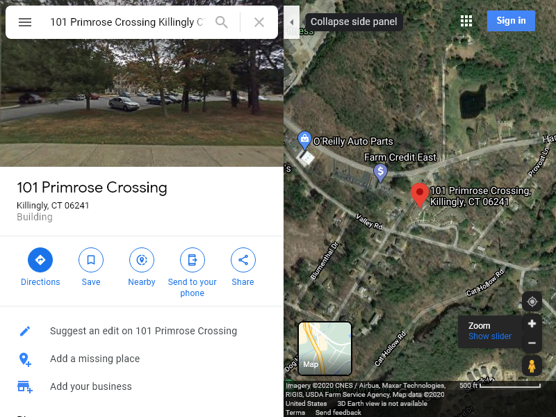 QCA_Local's tweet image. #Killingly | CT | 101 Primrose Crossing | TREE/WIRES DOWN | Units o/s with a tree on powerlines. Eversource enroute P2 | #QuietCornerAlerts