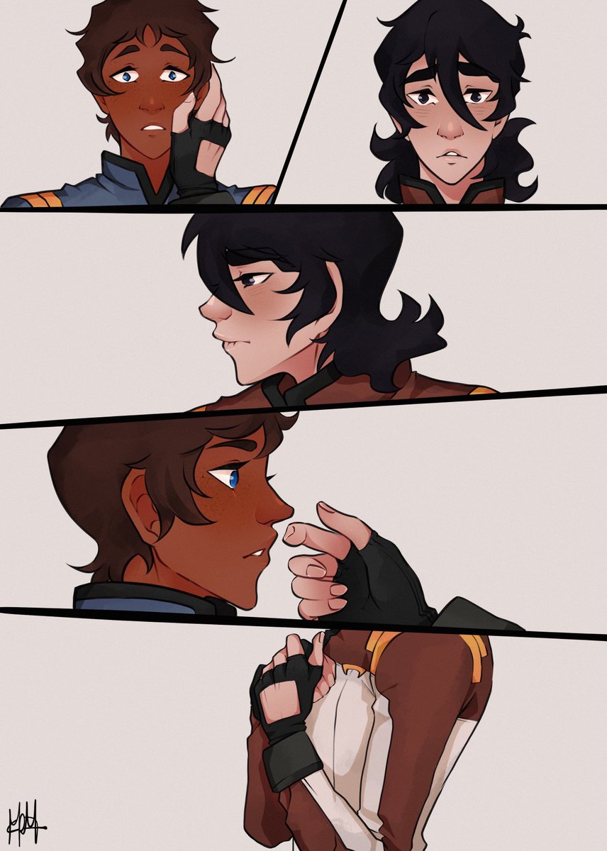 MeringueBlue's tweet photo. ~Second part of my mini klance comic~
Keith is afraid of losing the people he loves and is afraid his crush will make Lance disappear🥺💙❤️ 

*To be continued*

#klance #keithkogane #lancemcclain #Voltron #VoltronLegendaryDefender https://t.co/jvMryQ8o16