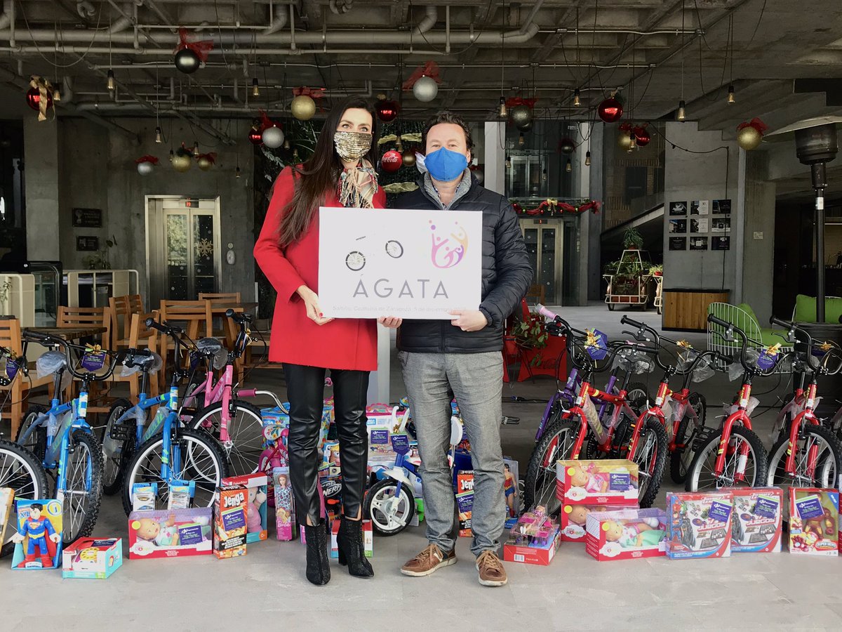 jboschbr1's tweet photo. El día de hoy nos complace sumarnos a las acciones que realiza Fundación ÁGATA en la colecta anual de bicicletas y juguetes para Biciclaus 2020 en apoyo a niños y niñas de la región sureste de Coahuila. #Saltillo #AGSAL @AguasdeSaltillo https://t.co/ZQtEMtJKiX
