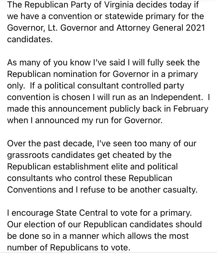 Sen. Amanda Chase said she’d only seek the Republican nomination for governor in a primary. So will she stick to her words and run as an independent now?