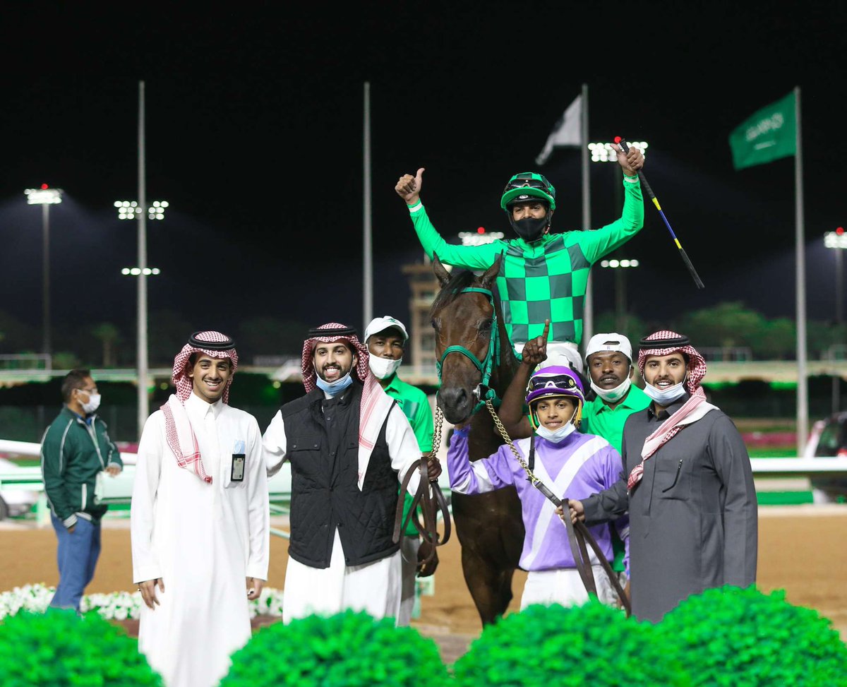 Fahad_alfride's tweet photo. اللهم لك الحمد انتصاري اليوم ع ال��واد كاونت كالاباش للمالك اسطبل البيرق وللمدرب المميز عبدالعزيز بن خالد 💚💚💚🙏🏻🙏🏻 . https://t.co/obKw6UcVlo