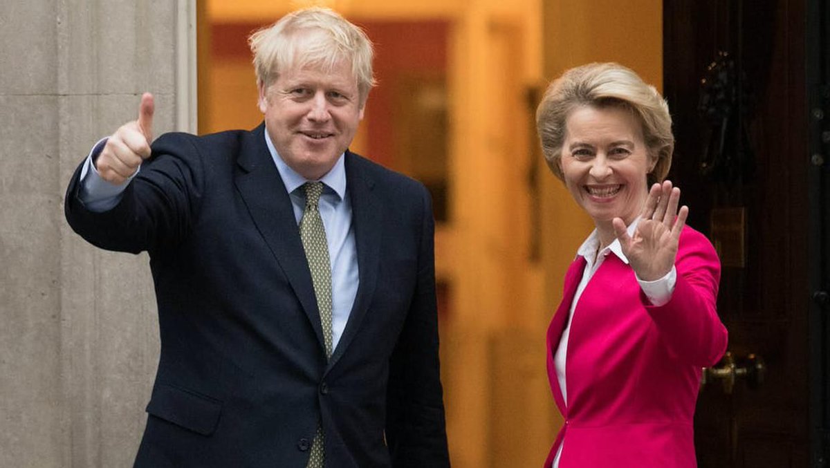 Boris Johnson and Ursula von der Leyen say Brexit talks to resume in bid to find a deal