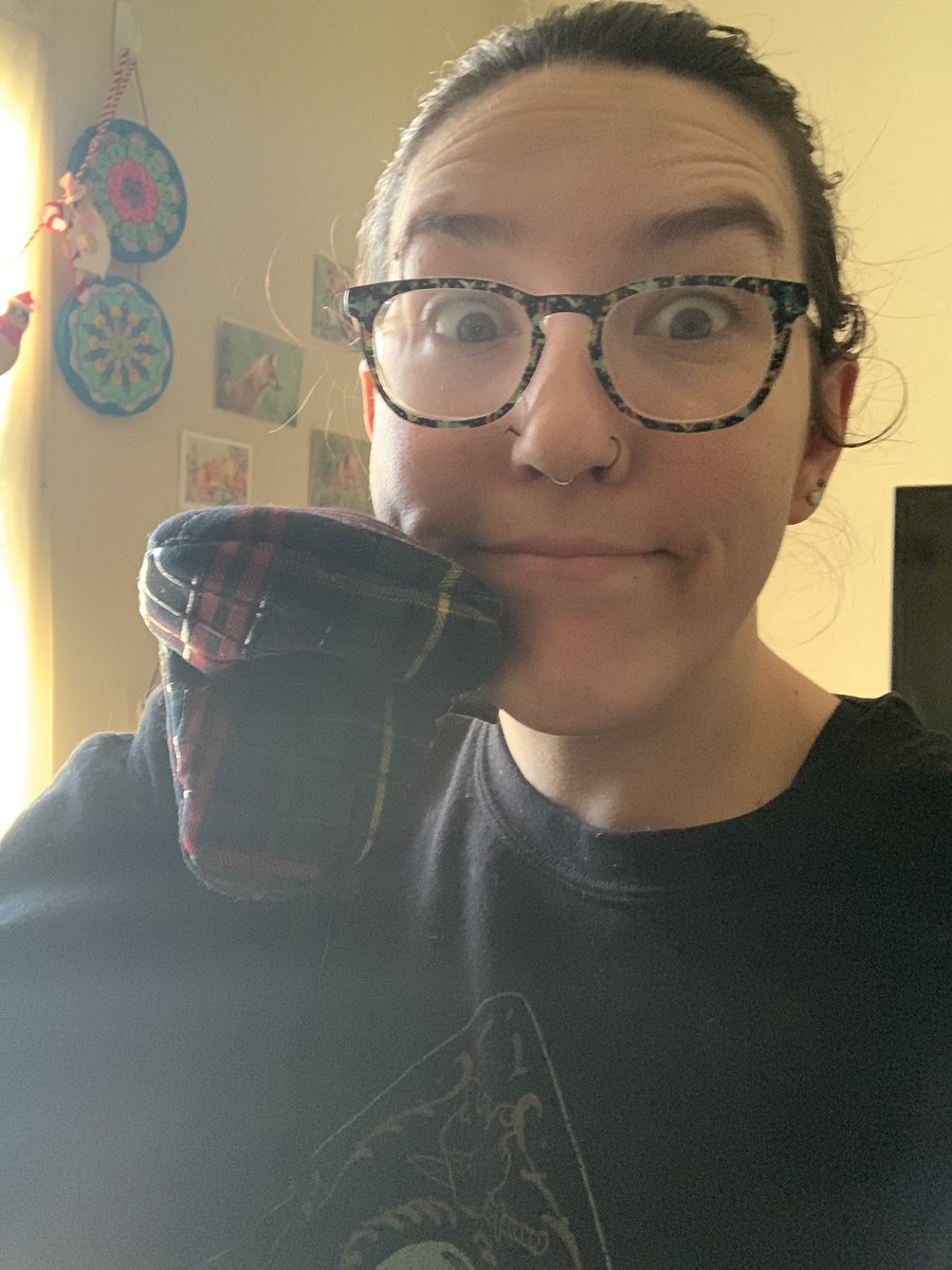 FoxBehindDaTree's tweet photo. Day 5 of @iggleswaps #25daysofcheer pot holders that may or may not have been hand puppets a few times already. https://t.co/MCkNHIFswg