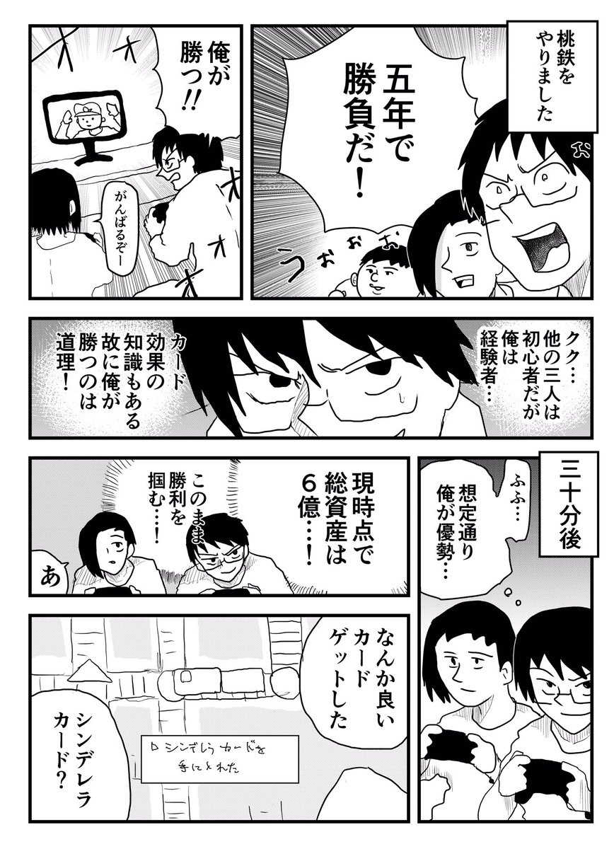 桃鉄をやった日記
#たむらの日記 #桃鉄  #桃太郎電鉄  #漫画 