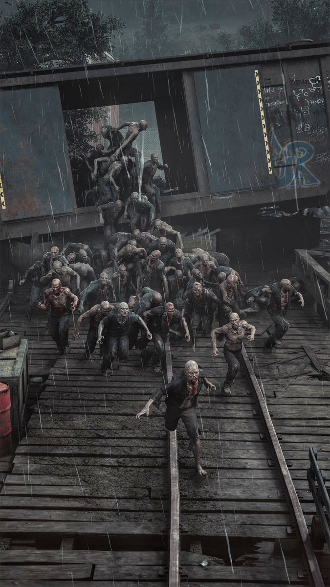 In honor of  @JakeRocket, here is a thread of photos from the Old Sawmill. A huge technical achievement with 500 Freakers on screen at the same time, combining elements of horror, strategy and pure adrenaline creating an iconic mission on the PS4 console.  #DaysGone