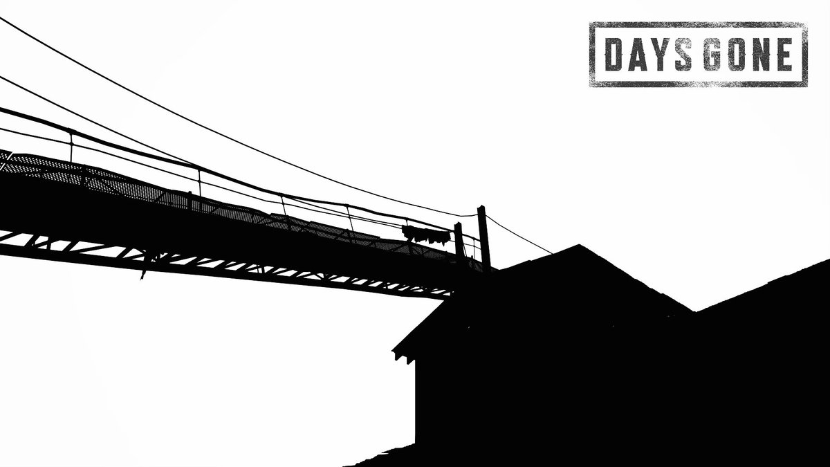 In honor of  @JakeRocket, here is a thread of photos from the Old Sawmill. A huge technical achievement with 500 Freakers on screen at the same time, combining elements of horror, strategy and pure adrenaline creating an iconic mission on the PS4 console.  #DaysGone