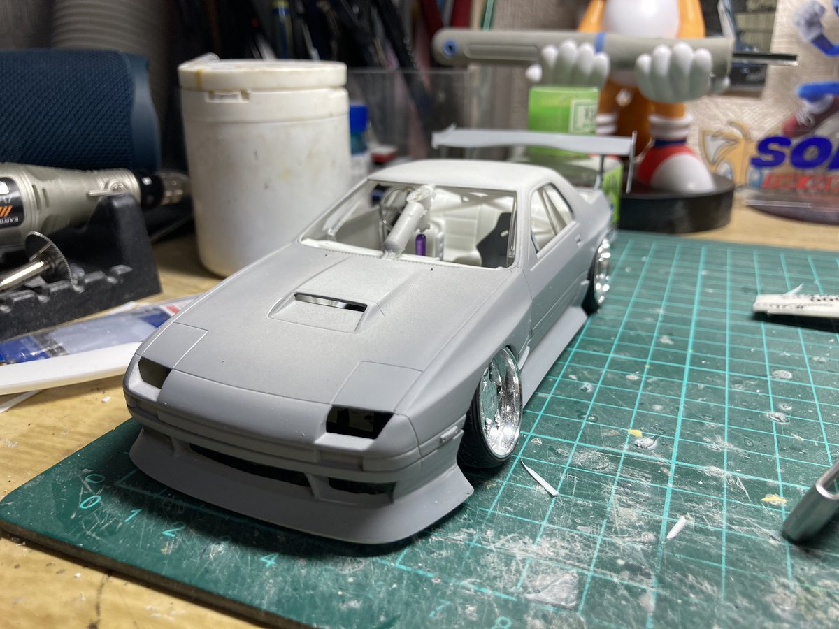 kota_S13_'s tweet photo. 内装の部品色々作成して今日の作業は終了！ https://t.co/PP4h29jSUC
