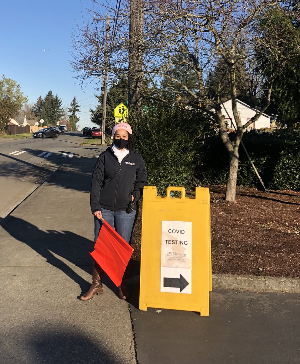 SkywayFire's tweet photo. All set up and ready! 10am-2pm: FREE COVID-19 TESTING at King County Fire District 20, plus flu vaccines, health insurance enrollment assistance, ORCA Lift cards, and a delicious lunch from Jackson's Catfish Corner in front of Holy Temple Evangelistic Center-Seattle. https://t.co/5dhUvBsXPV