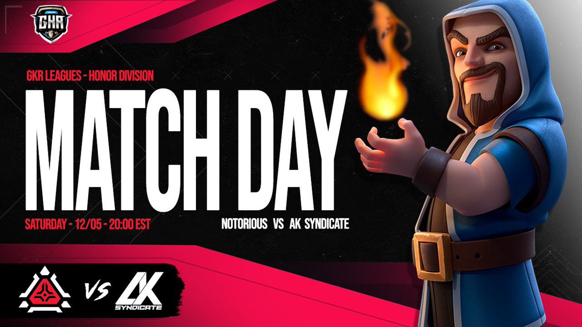 Week 3 of <a href="/GkrLeagues/">GKR – Gold Edition</a> today! Come support us as we face off against <a href="/ak_syndicate/">AK Syndicate</a>! 

Stream 👾: twitch.tv/gkrleagues/

⏰ 20:00 EST