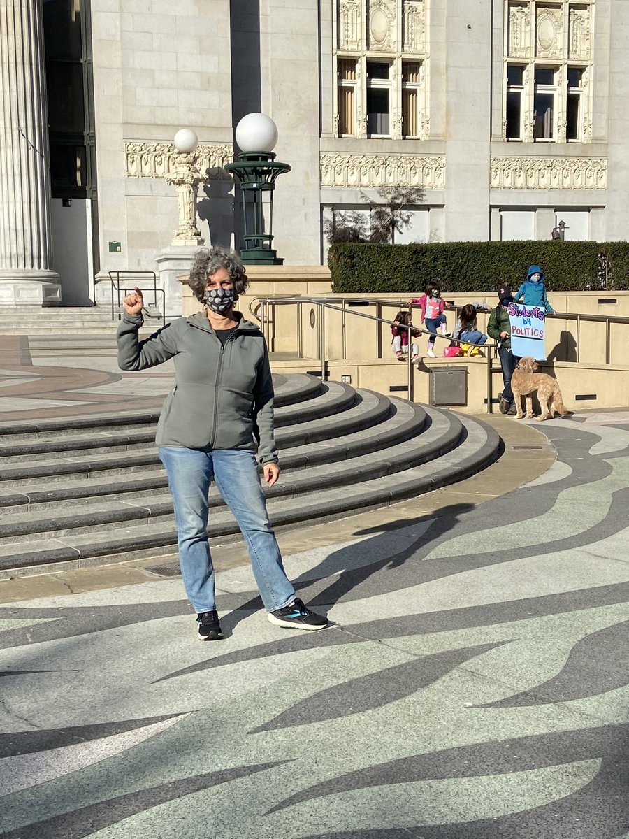 OUSD board president Jody London: “We are smart enough in America to figure out how to make schools essential ... so they can open safely. Schools are essential.”