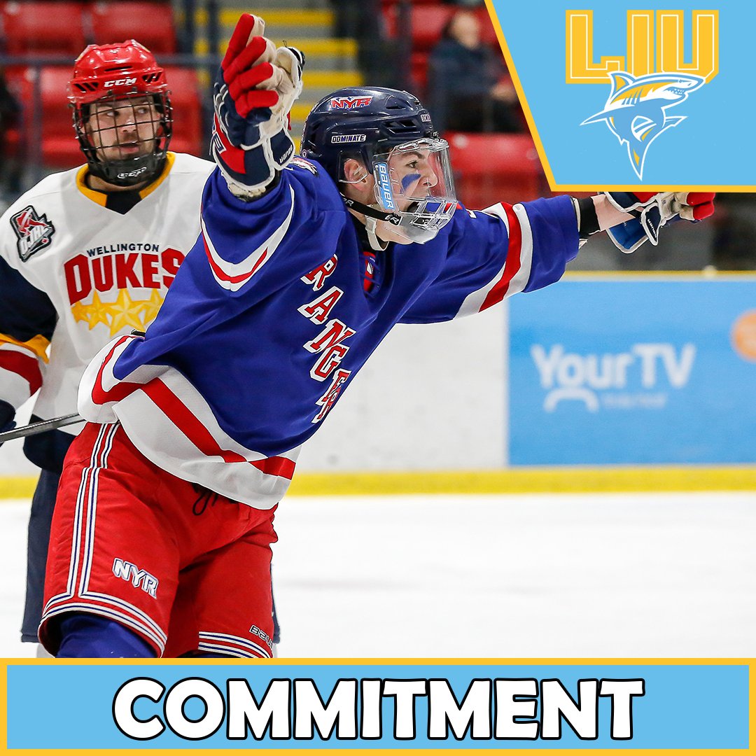 Congratulations to @austin_brimmer on his commitment to play @NCAA Division 1 college hockey for @LIUMHockey in the Fall of 2021! We are so proud of him and know he will be a great fit there. #NYRForever

📰: bit.ly/39MGQJw

📸 OJHL Images