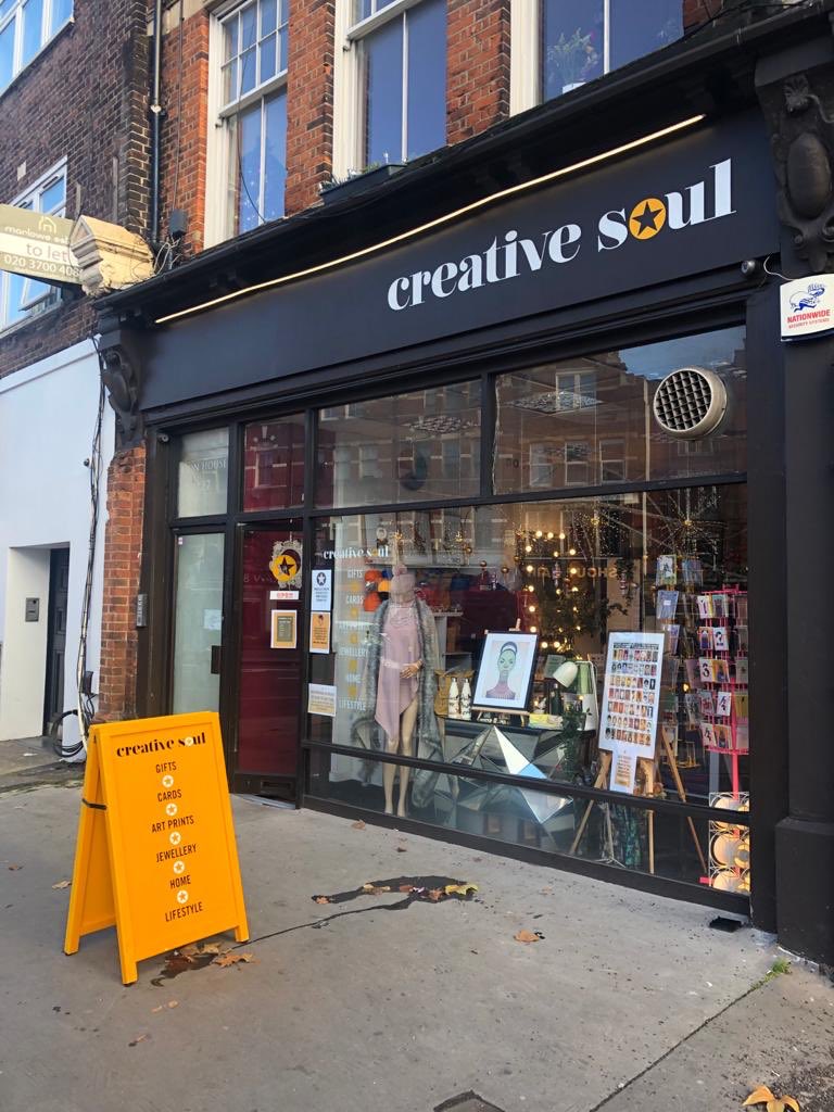 Really important to support artists and creative industries in  #Streatham, who have been particularly hard hit by this pandemic and haven’t received the help they need.Creative Soul sell some fantastic gifts produced by local artists  #SmallBusinessSaturday   [8/10]