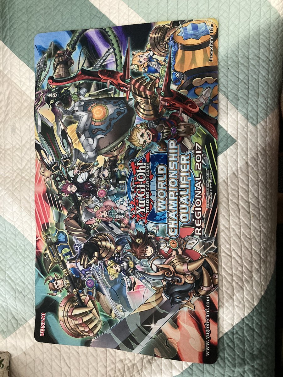 One of my favorite mats I ever won #yugioh #zoodiacbeast