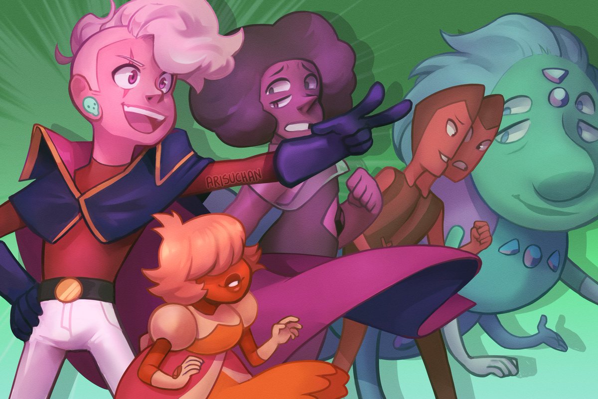 Aranchovy's tweet photo. "Let's show 'em!"
#stevenuniverse #su #larsbarriga #offcolors https://t.co/Z4u6XzVx8U