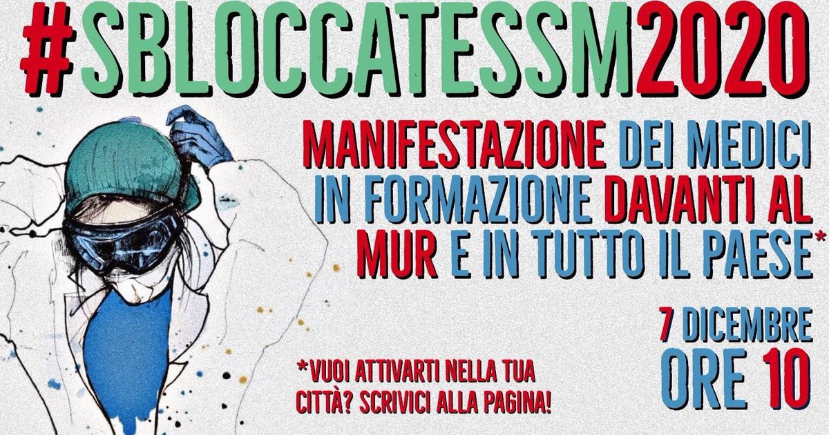 creTania_'s tweet image. Lunedì 7, siccome forse non è chiara l&apos;importanza dei medici in Italia #sbloccatessm2020