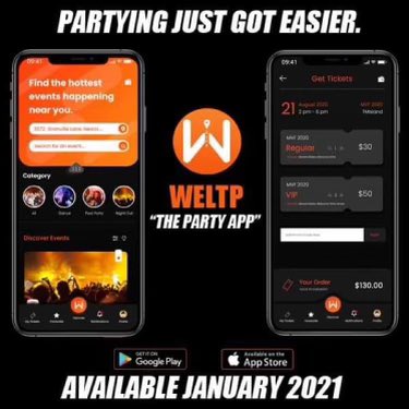 🔥🔥WELTP will be the official party app! WELTP will have all the parties happening nearby. You’ll also be able to purchase tickets thru the app. Make sure y’all follow the social pages for WELTP. IG: @Weltpapp
Twitter: <a href="/TheWeltpApp/">WELTP | The Party App</a>🔥🔥