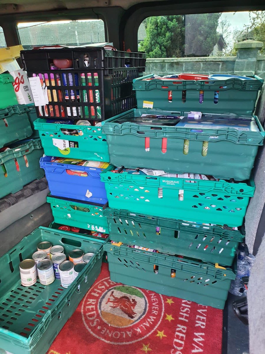 YNWAIrishReds's tweet photo. What an amazing response we got today !

Totally exceeded our expectations but just goes to show what can be achieved when everybody pulls together for a great cause for those in need. 

On behalf of FoodCloud, we’d like to thank everybody who contributed.

Much appreciated 👍 https://t.co/9DJYhnZmma