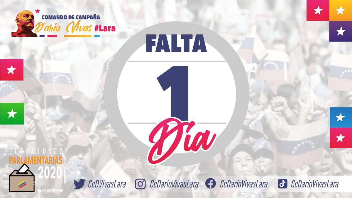 CcMeryRuizVzla's tweet photo. 🇻🇪| #ALoCriollo La tenemos a pata´e mingo, este #6D es nuestro turno de sacarlos, recuerda en los ojitos de Chávez y luego presiona VOTAR.
Con nuestro VOTO, arrime y boche clavao!
La victoria nos espera...
@CcDVivasLara @CCDariovivas
#VotarEsDemocracia #ComunicadoresClapActivos https://t.co/pZnmH4CQm2