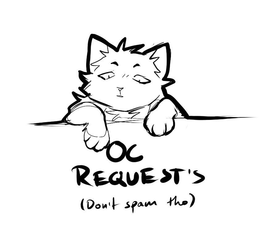Doing a few requests to warm up, might just end up with doodles but maybe I can make an exception or two... 

Any species is fine, just keep references SFW. (I'm fine just drawing pets or people too tbh, its cute)

RT's appreciated but not required 