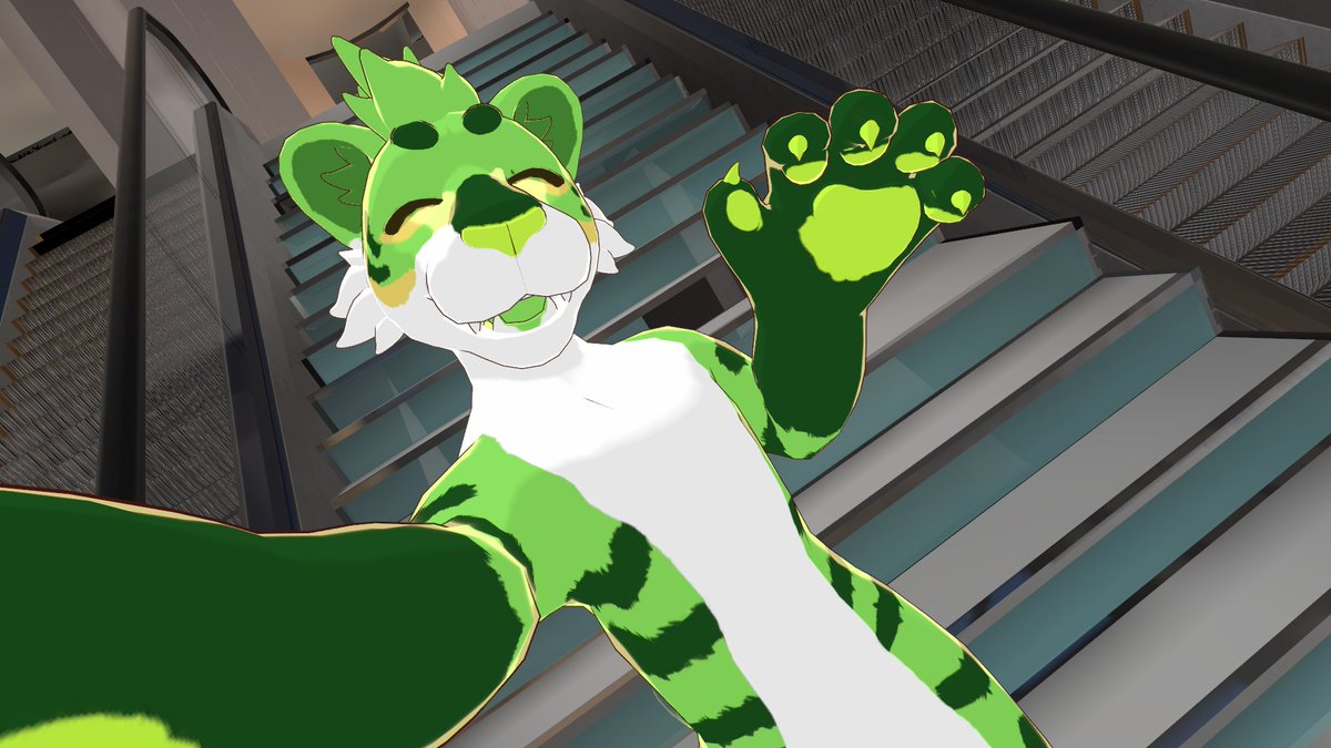DrWildlife's tweet image. Famous glass stairs photo time! 

#MFF2020