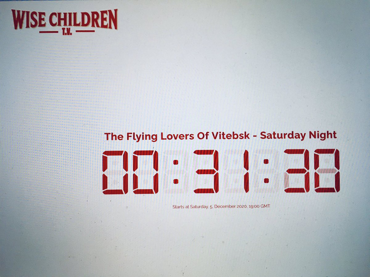 helenjerome's tweet photo. Got my ticket! ๐ฅ
Audience murmur rising nicely. Letโs go ๐จ #FlyingLoversofVitebsk from @BristolOldVic @WeAreKneehigh @Wise_Children ๐ https://t.co/CqjEM4dq0I
