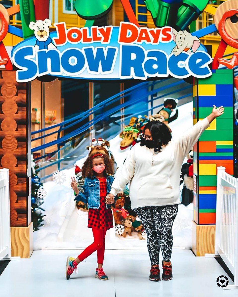 TCMIndy's tweet photo. Happy Jolly Days! Be sure to snap a photo in front of our "Jolly Days Snow Race" and share it with us below or share online using #MasksAtTCM. https://t.co/BA3bzJovsT
