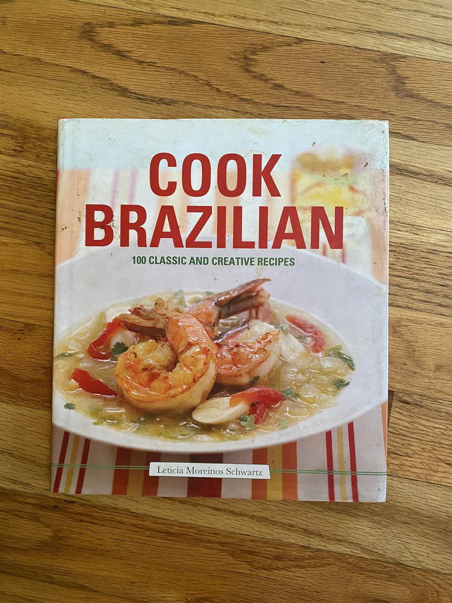 I believe I bought this book PRIOR to moving to Brazil 10 years ago. Truly outstanding beginner’s guide and has one truly genius recipe for caipirinha risotto with salmon and dill