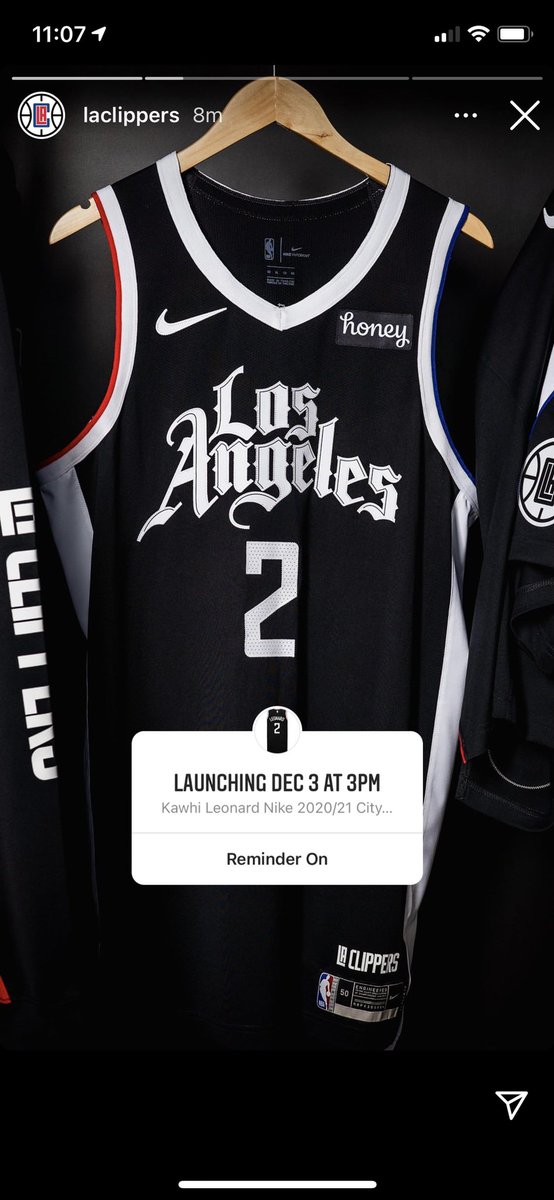 The LA Clippers utilized the Drops tool to allow fans to set a reminder to buy the jerseys on IG the moment they went live. They also utilized IGTV shopping to tell the story of the design, and had great creative on feed and stories.