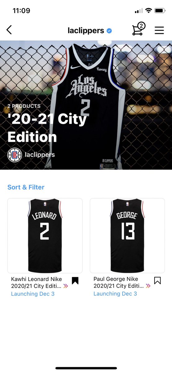 The LA Clippers utilized the Drops tool to allow fans to set a reminder to buy the jerseys on IG the moment they went live. They also utilized IGTV shopping to tell the story of the design, and had great creative on feed and stories.