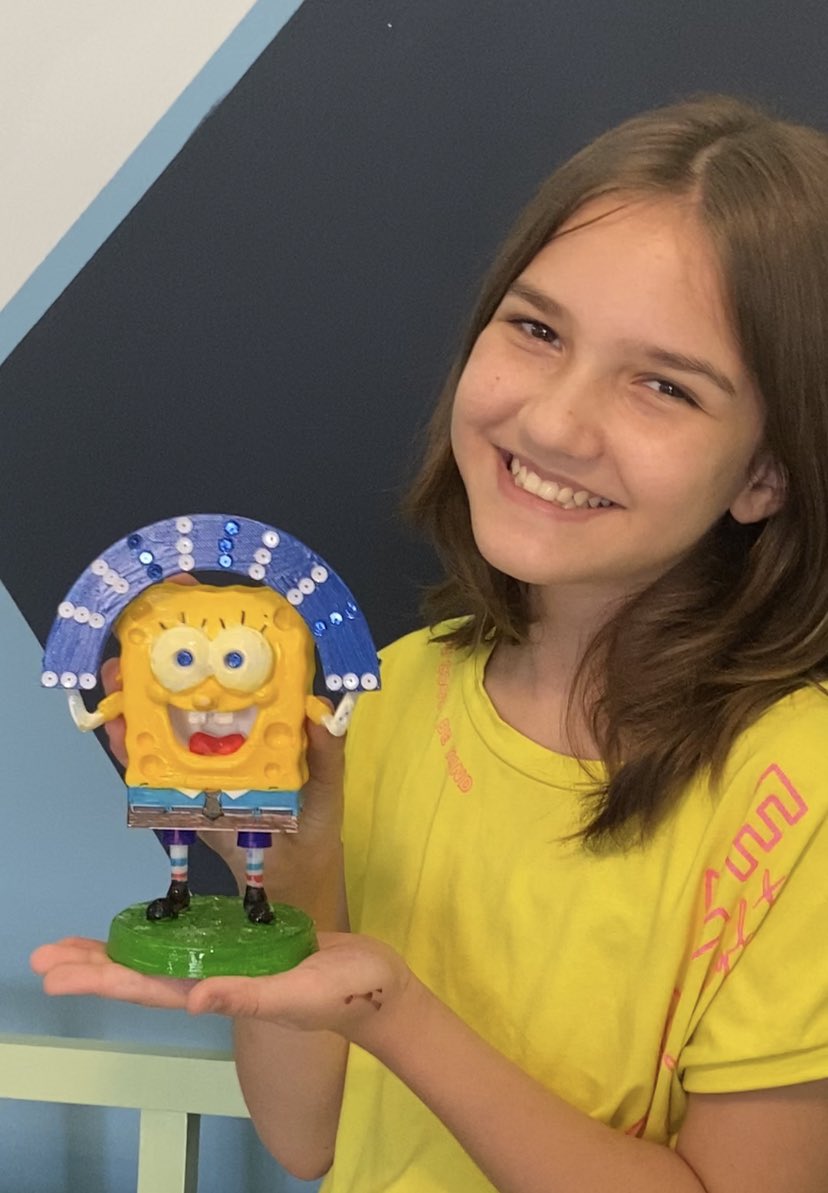 SarahJrBakeOff's tweet photo. #diadebrincar #bobesponja 
@NickelodeonBR https://t.co/9GVYK8eG1g