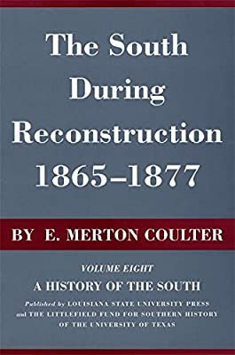 One of the most entertaining older histories of reconstruction. Coulter was a decent academic, but he shines as a writer. Believe it or not, academic historians used to be funny and engaging writers. Lots of redpills in this one that are left out of modern histories.