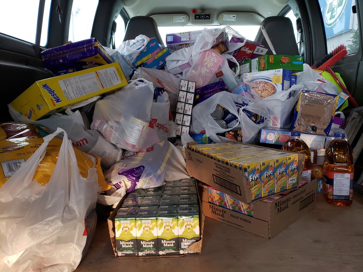 drouillarda's tweet photo. Wow! What a year for #StuffACruiser! Huge thanks to everyone who came out to support the @WFH_CP Kids First Food bank, especially during these difficult times. You stuffed over a dozen cruisers and gave generously. #YQGenerosity https://t.co/WtwcraSwt7