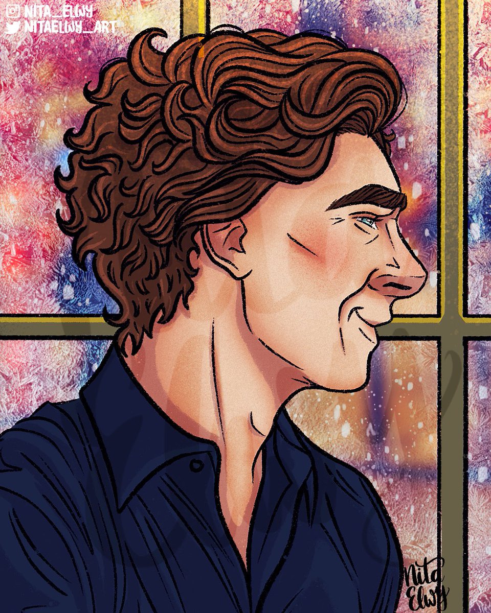 NitaElwyArt's tweet photo. ❄️❄️Darling it‘s cold outside ❄️❄️
A Christmas Dinner Date at Angelo's
#johnlockchristmas #johnlock #johnlockfanart #johnlockfandom #nitaelwyart #sherlockian #sherlockdinner #sherlockchristmas #sherlockxjohn https://t.co/DZ8Q2k07Tj