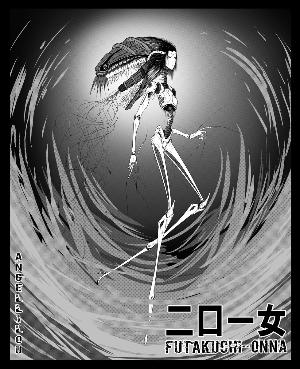 AngellilouArt's tweet image. Futakuchi Onna as a Blame! character 

#blame #manga #blamefanart #yokai #futakuchionna #CyberPunk #scifi #sf
