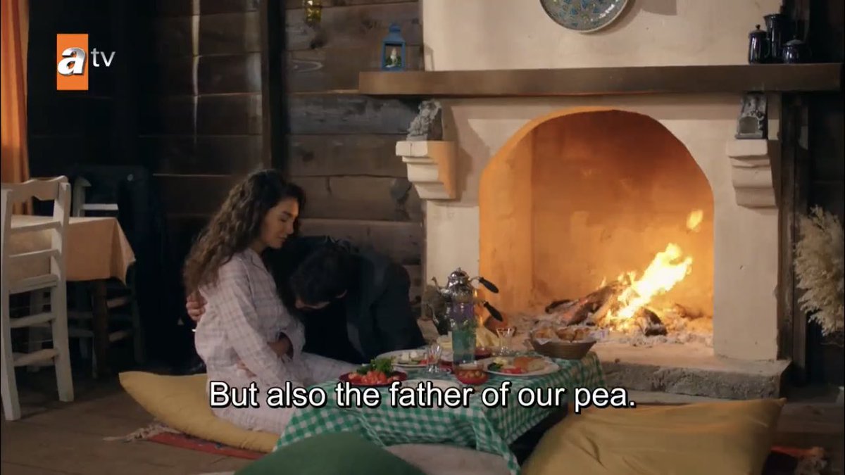 that’s like his main AND favorite occupation. if he gets asked what he does for a living he will answer “i’m reyyan’s husband and the father of her child” aksjksjsj and her little smile when he says it is the cutest  #Hercai  #ReyMir