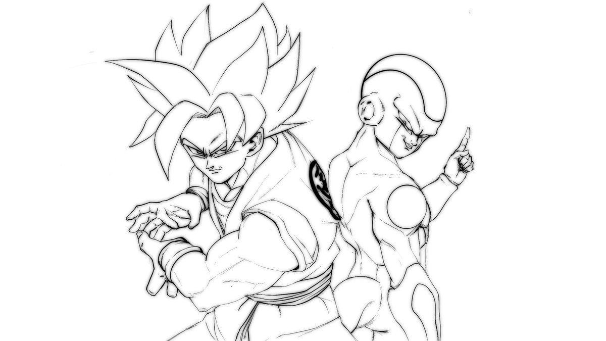 son goku and pan (dragon ball and 1 more) drawn by kz_(dbz_kz)