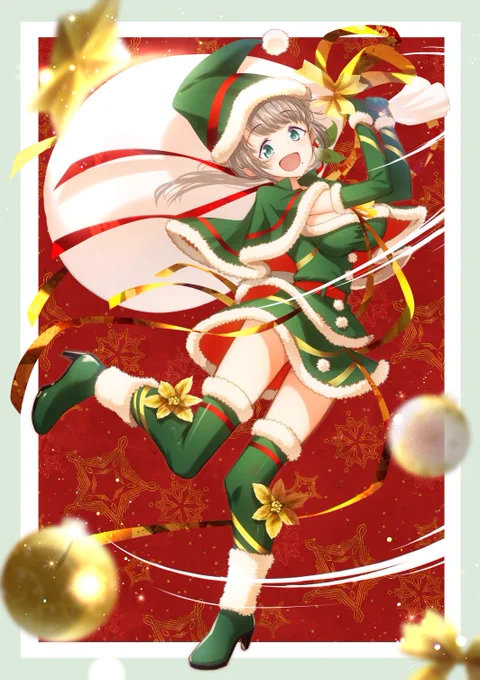 クリスマスやで~~

#雛見沢くるみ肖像画 