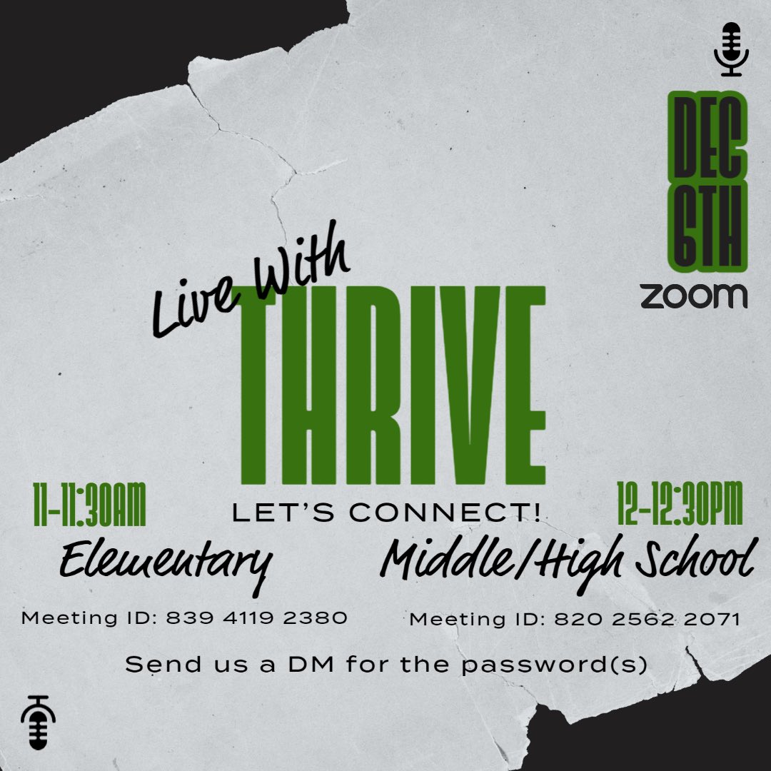 wcc_thrive's tweet photo. Hey! We want to connect with you on Sunday! #thrive #youthministry https://t.co/viJjLGDvZU
