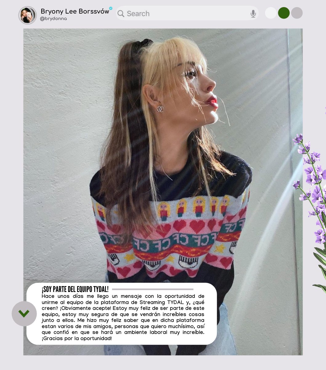 brydonna's tweet photo. 🌷; (𝟬𝟱𝟭𝟮𝟮𝟬𝟮𝟬) — 𝙵𝚒𝚛𝚖𝚊 𝚍𝚎 𝚌𝚘𝚗𝚝𝚛𝚊𝚝𝚘 𝚌𝚘𝚗 𝚃𝚈𝙳𝙰𝙻
     ⥼ vía @𝘣𝘳𝘺𝘥𝘰𝘯𝘯𝘢 ⥽
Feliz de ser parte de esta plataforma, ¡gracias por la oportunidad! 🤍
#WelcomeToTYDAL 
#TYDALxBryony
#AlbumPositionsLilián
#SeesawbyAgustD https://t.co/Z6qgp4UFQU